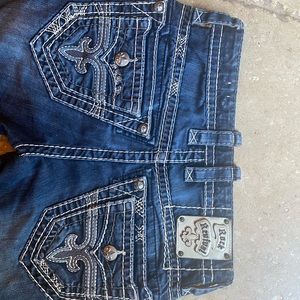 Rock Revival Colin straight 30 waist 30 inseam perfect condition dark blue wash